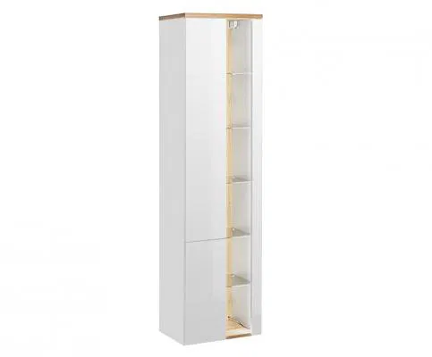 Kúpeľňová vysoká skrinka BAHAMA WHITE 45 cm