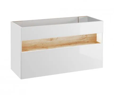 Kúpeľňová skrinka pod umývadlo BAHAMA WHITE 120 cm