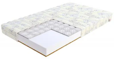 Detský penový matrac MIKI DINO 90x200 cm s pohánkou a kokosom 11 cm
