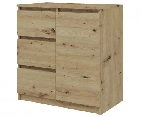 Komoda MALWA 1D3S dub artisan