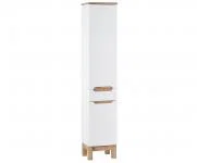 Kúpeľňová vysoká skrinka BALI WHITE 2DS1