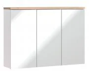 Kúpeľňová zrkadlová skrinka BALI WHITE 3D 100 cm