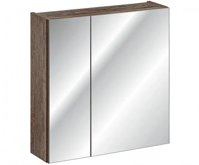 Kúpeľňová zrkadlová skrinka SANTA FE OAK 60 cm