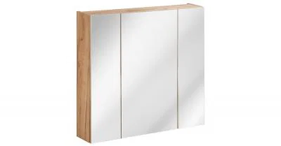 Kúpeľňová zrkadlová skrinka CAPRI 80 cm