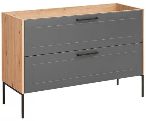 Kúpeľňová skrinka pod umývadlo MADERA 120 cm