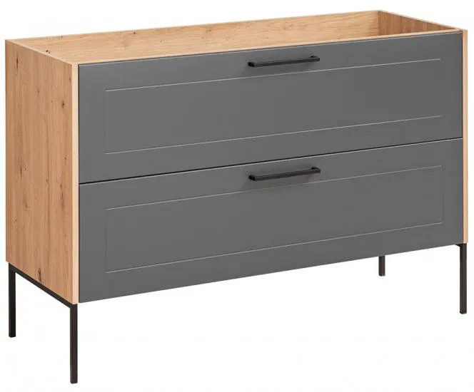 Kúpeľňová skrinka pod umývadlo MADERA 120 cm