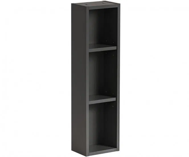 Kúpeľňový regál horný MONAKO GREY 20cm