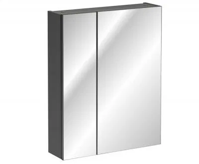 Kúpeľňová zrkadlová skrinka MONAKO GREY 60 cm