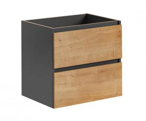Kúpeľňová skrinka pod umývadlo MONAKO GREY 60 cm