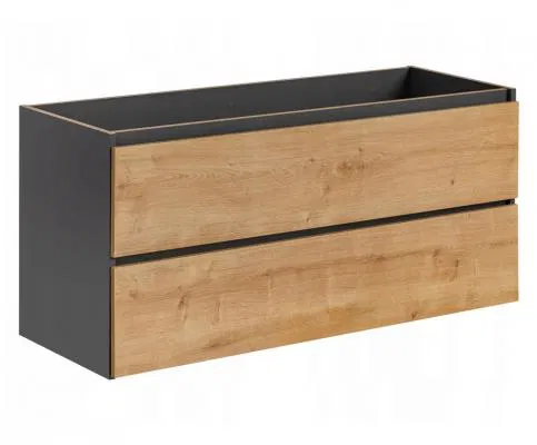 Kúpeľňová skrinka pod umývadlo MONAKO GREY 120 cm
