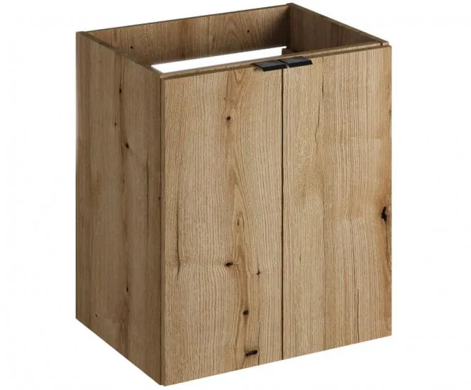 Kúpeľňová skrinka pod umývadlo NOVA OAK polica 50 cm
