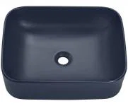 Umývadlo na dosku KAMA modré 50 cm