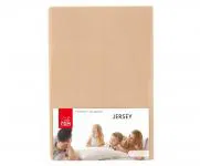 Plachta JERSEY s gumou 200x200 cm BÉŽOVÁ
