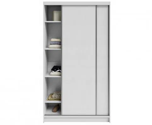 Šatníková skriňa DENVE 120x218x60,3 cm biela