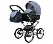 Kočík 3v1 BabyLux Margaret Exclusive Magic Grey