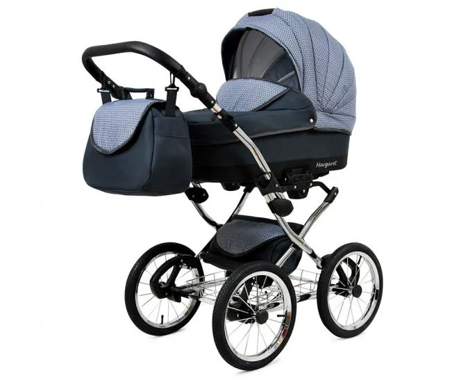 Kočík 3v1 BabyLux Margaret Exclusive Magic Grey