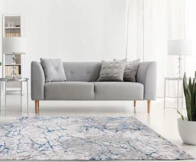Koberec CELICO Blue Gray 80 x 150 cm