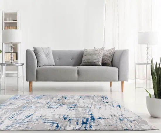 Koberec GRANDE Blue Gray 80 x 150 cm