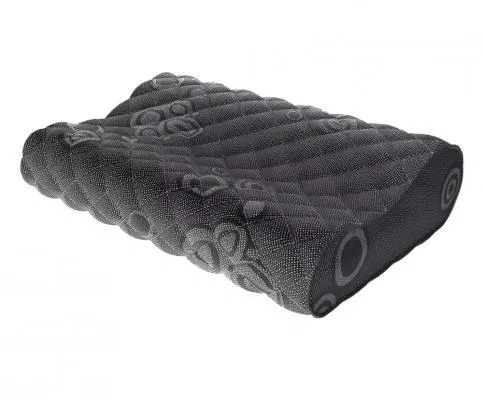 Vankúš s VISCO termoplastickou penou COMO BLACK 33 x 50 cm