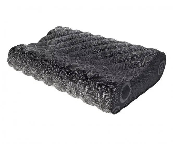 Vankúš s VISCO termoplastickou penou COMO BLACK 33 x 50 cm