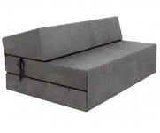 Rozkladacie kreslo SUZI MAX TRINITY 14cm GRAFIT