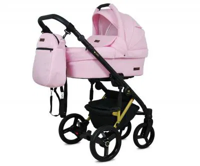 Kočík 2v1 BabyLux UZO GOLD Sweet Pink