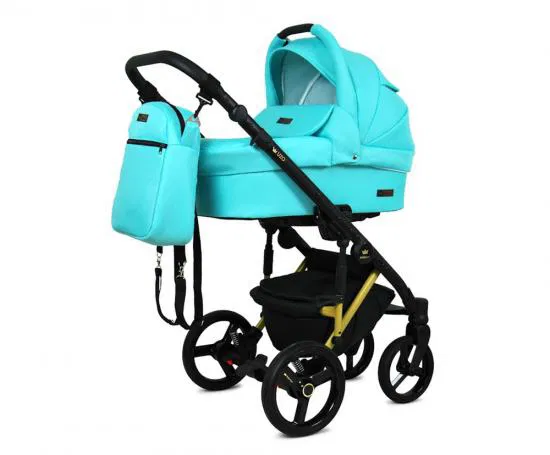 Kočík 2v1 BabyLux UZO GOLD MINT