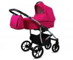 Kočík 4v1 BabyLux Qbaro Magenta