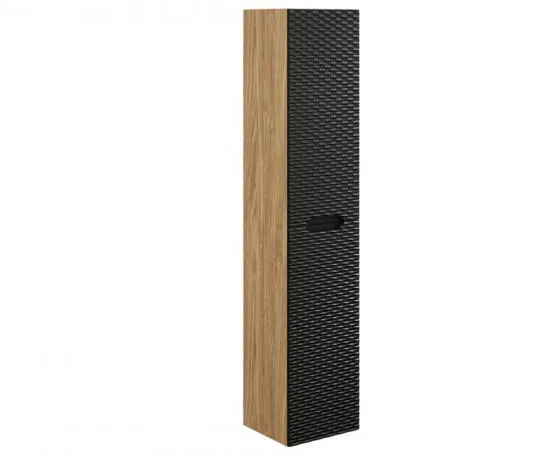 Kúpeľňová vysoká skrinka OCEAN BLACK 170 cm
