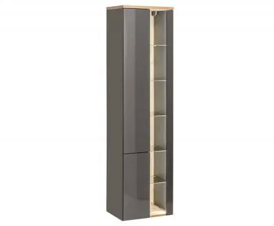 Kúpeľňová vysoká skrinka BAHAMA GREY 170 cm