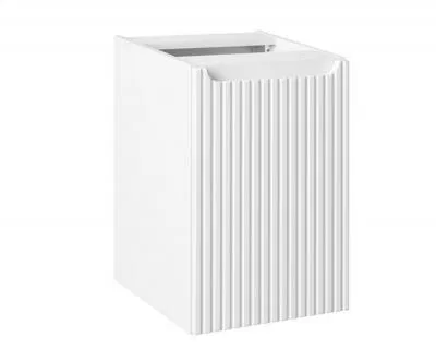 Skrinka NOVA WHITE 40 cm s košom na bielizeň
