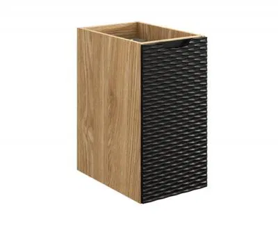 Kúpeľňová skrinka pod dosku OCEAN BLACK 30 cm