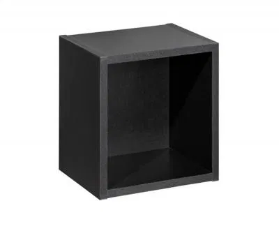 Kúpeľňový regál kocka NOVA BLACK A 26.7x27.9cm