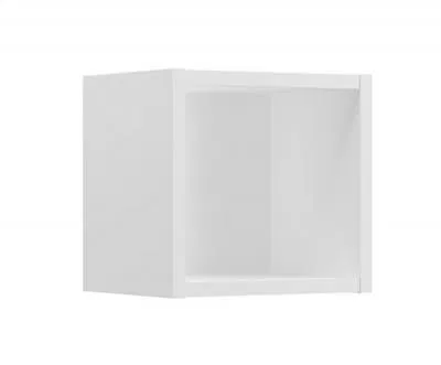 Kúpeľňový regál kocka NOVA WHITE 26.7x27.9cm