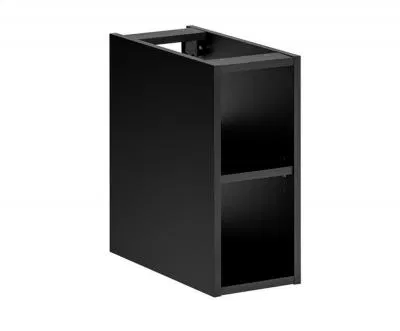 Kúpeľňový regál pod pracovní desku SANTA FE BLACK 20cm