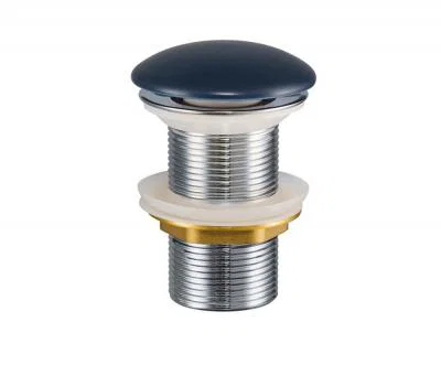 Umývadlový výpust click-clack Námornícka modrá-matná