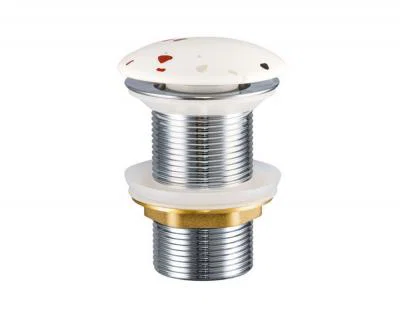 Umývadlový výpust click-clack Matné teraco