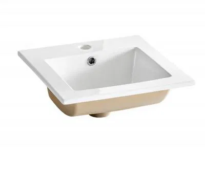 Zápustné keramické umývadlo CFP 42cm, biela