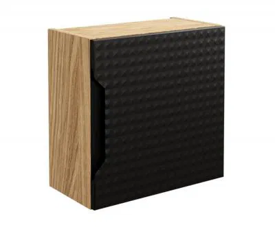 Kúpeľňová skrinka kocka LUXOR BLACK 35x35 cm