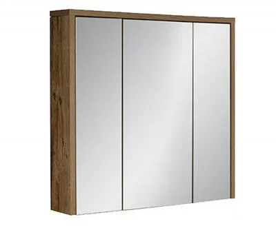 Kúpeľňová zrkadlová skrinka HAMPTON 80 cm
