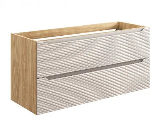Kúpeľňová skrinka pod umývadlo OCEAN BEIGE 120 cm