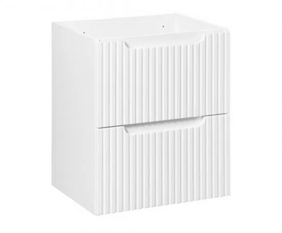 Kúpeľňová skrinka pod umývadlo NOVA WHITE 2S 50 cm