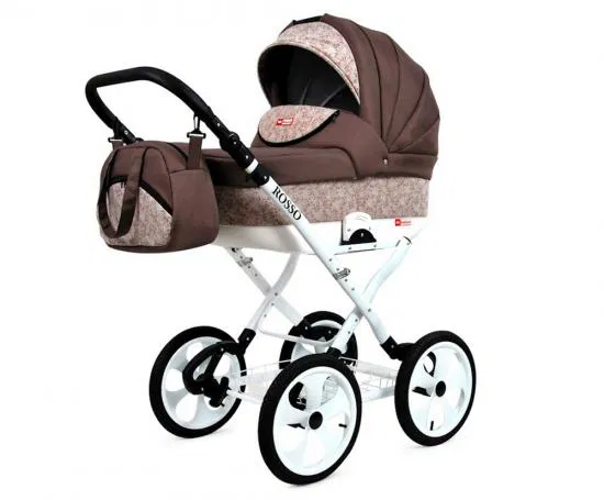 Kočík 2v1 BabyLux ROSSO SANDAL TREE