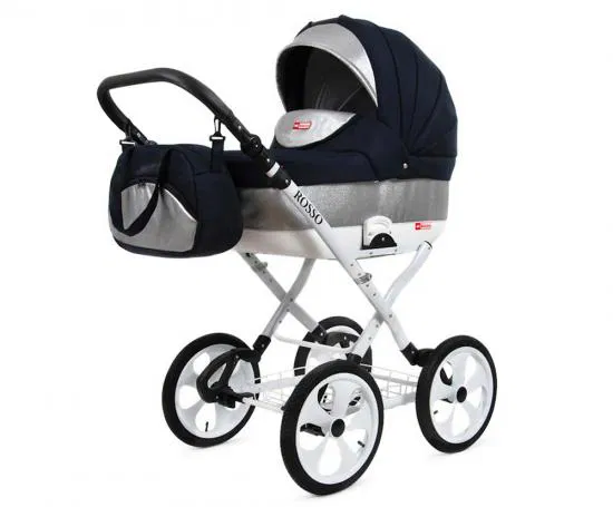Kočík 2v1 BabyLux ROSSO BLUE SHINE