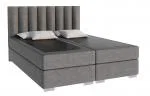 Čalúnená posteľ LINCOLN 180x200 so zdvižným roštom grafit