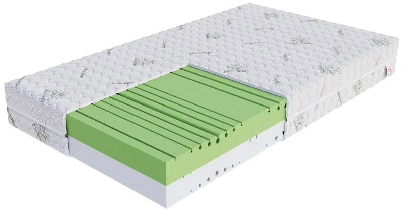 Penový matrac BALANCE 90x200 cm 20 cm ALOE VERA