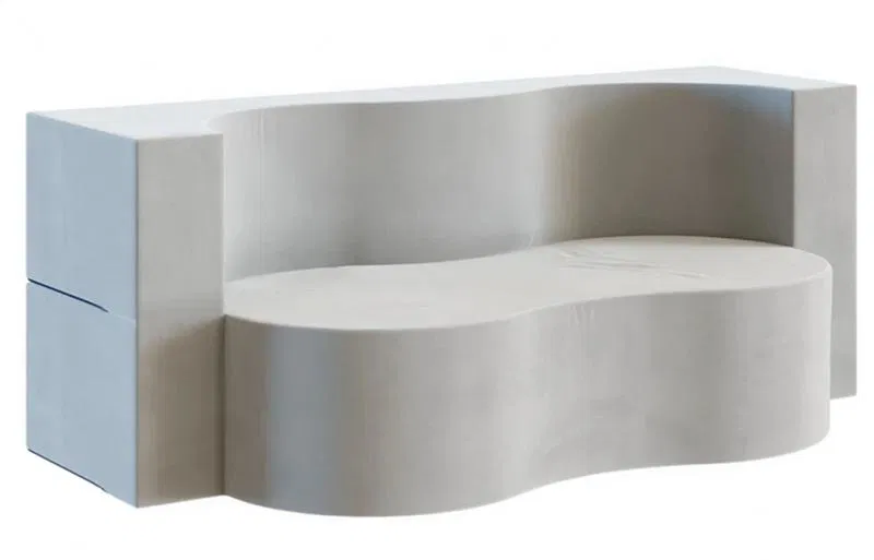Rozkladacia pohovka TWIST SIVÁ TRINITY 120x200cm