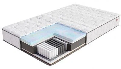 Taštičkový matrac MATTINA CARBON 120x200cm 21cm
