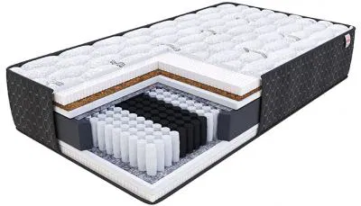 Taštičkový matrac BRAVO MAX CASHMERE 200x200cm 29cm