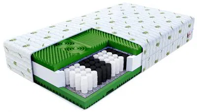 Taštičkový matrac COSTA ALOE VERA 200x200 cm 20cm